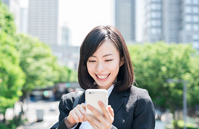 オンラインでの企業との出会い